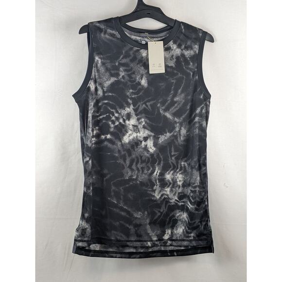 All in Motion Sleeveless Printed Tank Performance Shirt Gray L 12/14 Sports Camo - Picture 1 of 5